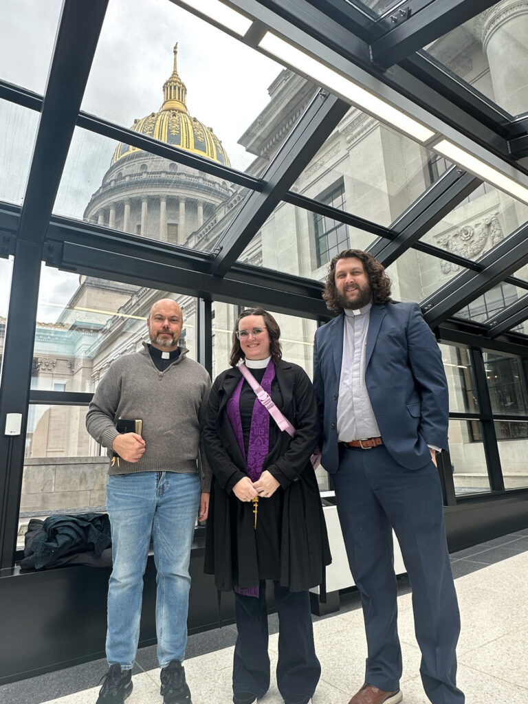 3 clergy at the capitol